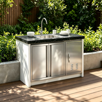 Outdoor stainless steel 304 cabinet doors