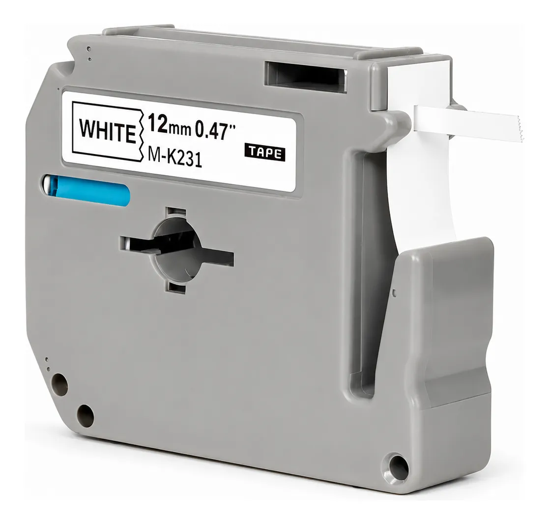 M-K231 12mm Thermal Label Cartridge for Brother PT-80/70/90