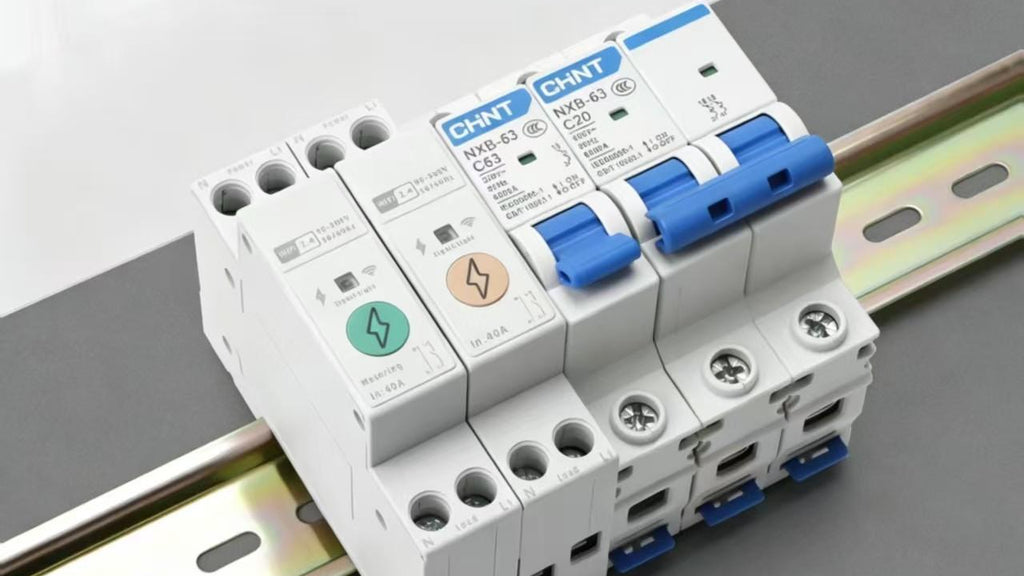 C45 DIN Rail 25/35cm, U-Shaped Breaker Mounting Rail, 3-Pack