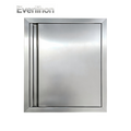 outdoor barbecue cabinet door, stainless steel double doors