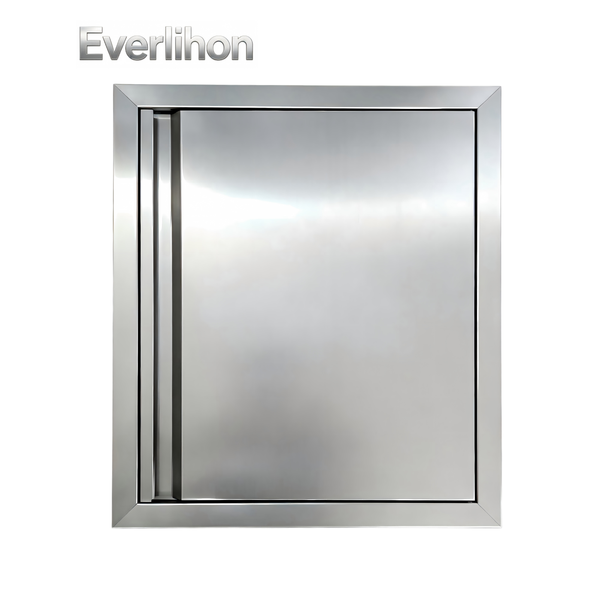 outdoor barbecue cabinet door, stainless steel double doors