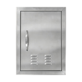 outdoor barbecue cabinet door, stainless steel double doors