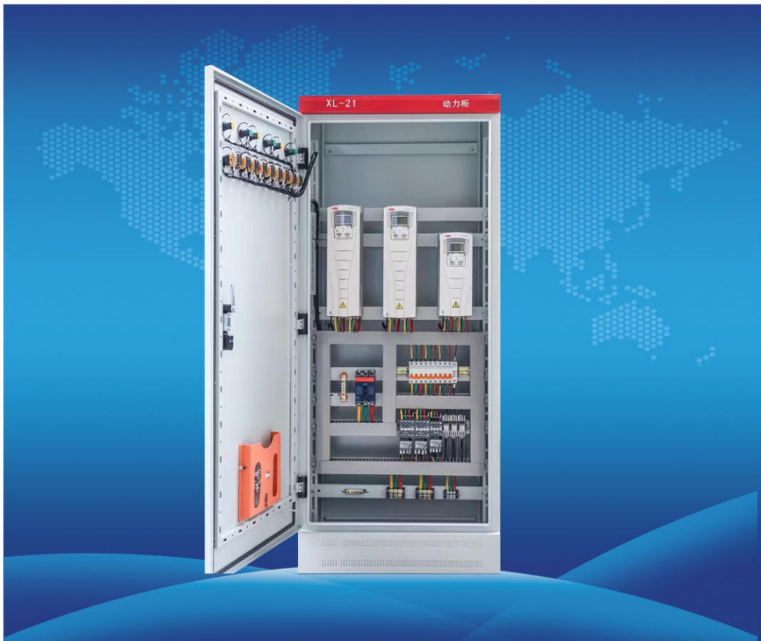 Custom VFD Control Cabinet, Motor Speed Regulation Panel, Factory-Built