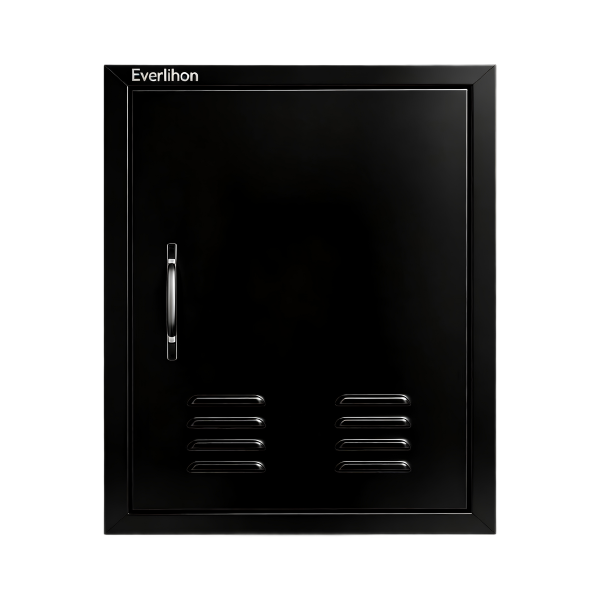201 Stainless Steel Vented Single BBQ Door 17 x 24 Inch with Inner Cross Beam