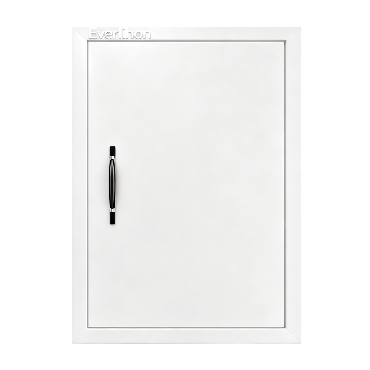 201 Stainless Steel Single BBQ Door with Optional Inner Cross Beam, Exposed Handle