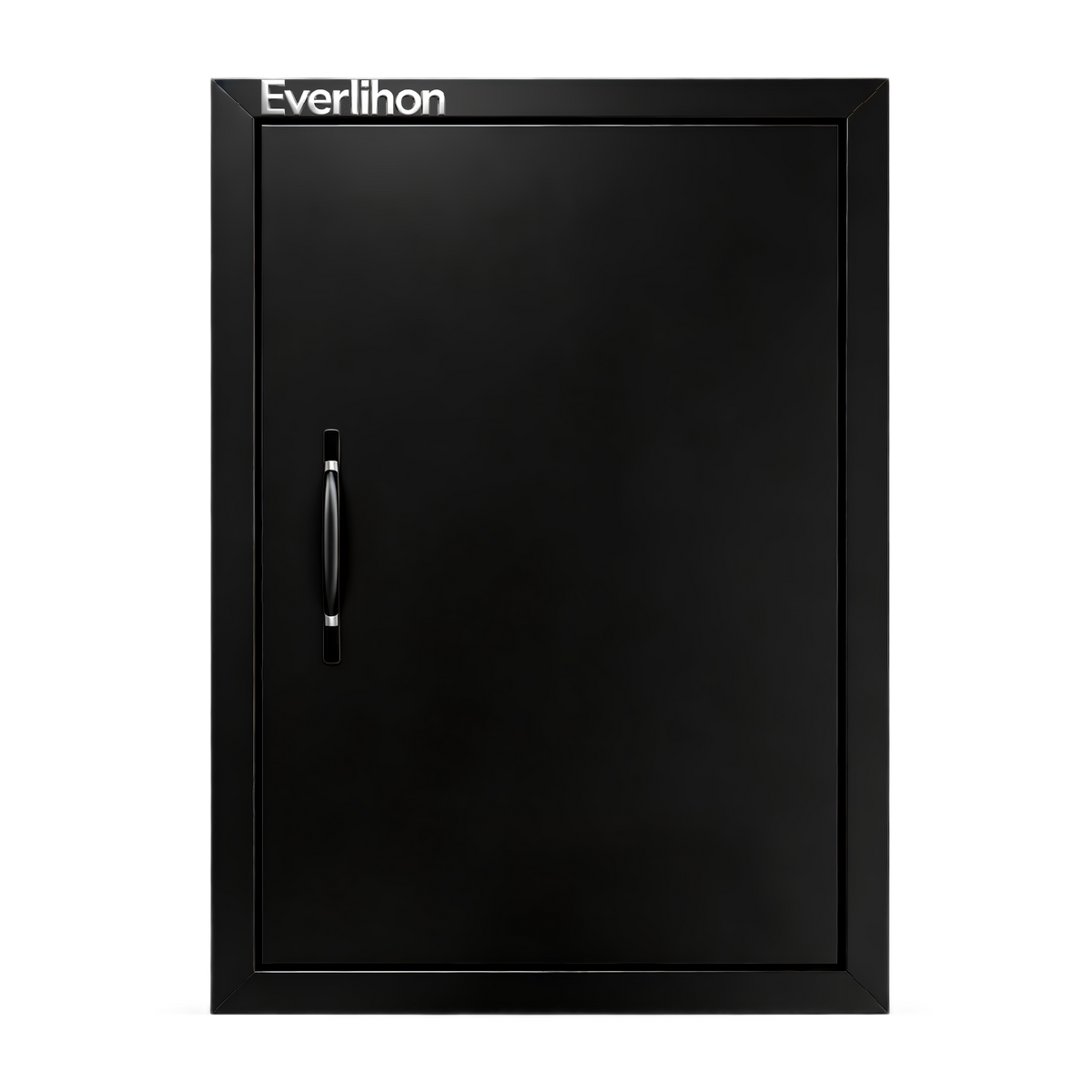 201 Stainless Steel Single BBQ Door with Optional Inner Cross Beam, Exposed Handle