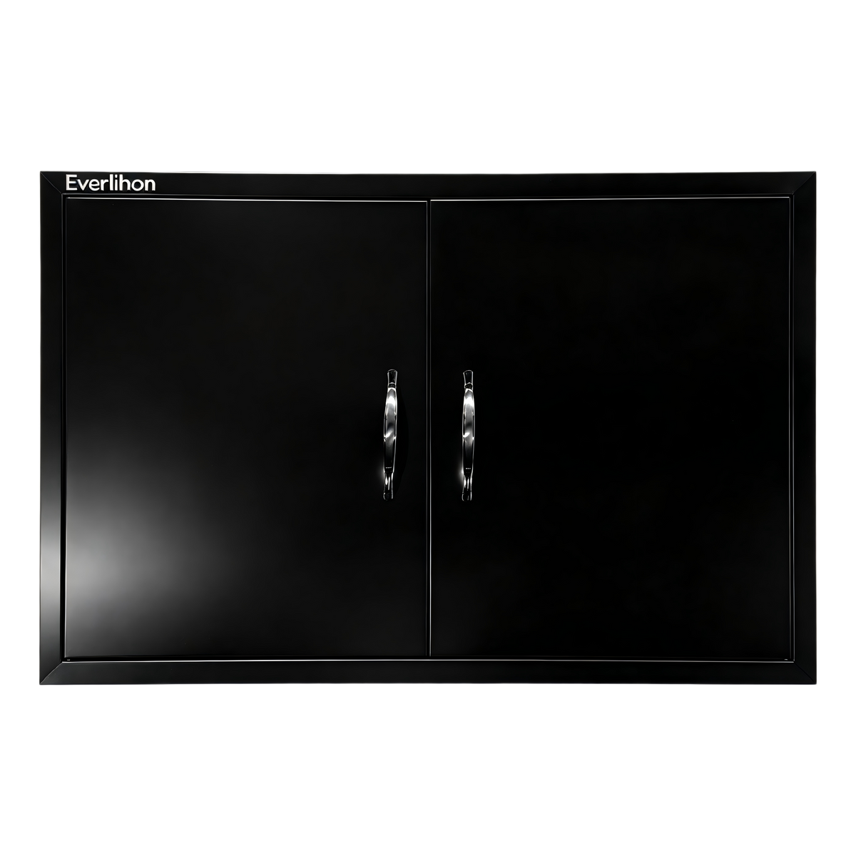 Custom-Size 304 Stainless Steel Double BBQ Door, OEM Dimensions for Outdoor Kitchen