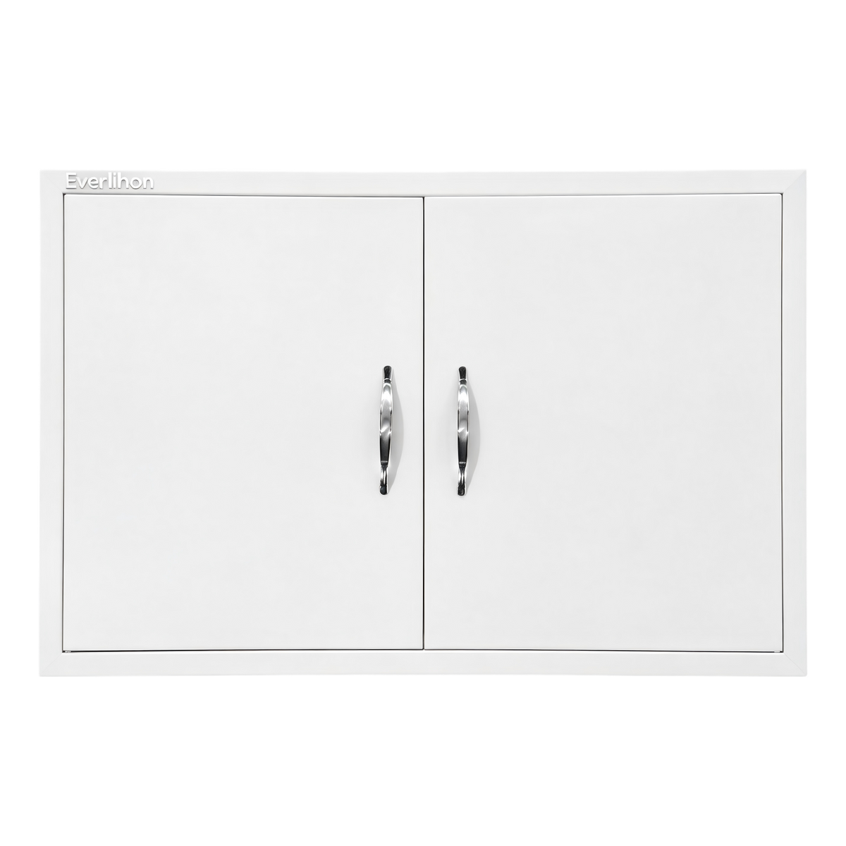 Custom-Size 304 Stainless Steel Double BBQ Door, OEM Dimensions for Outdoor Kitchen