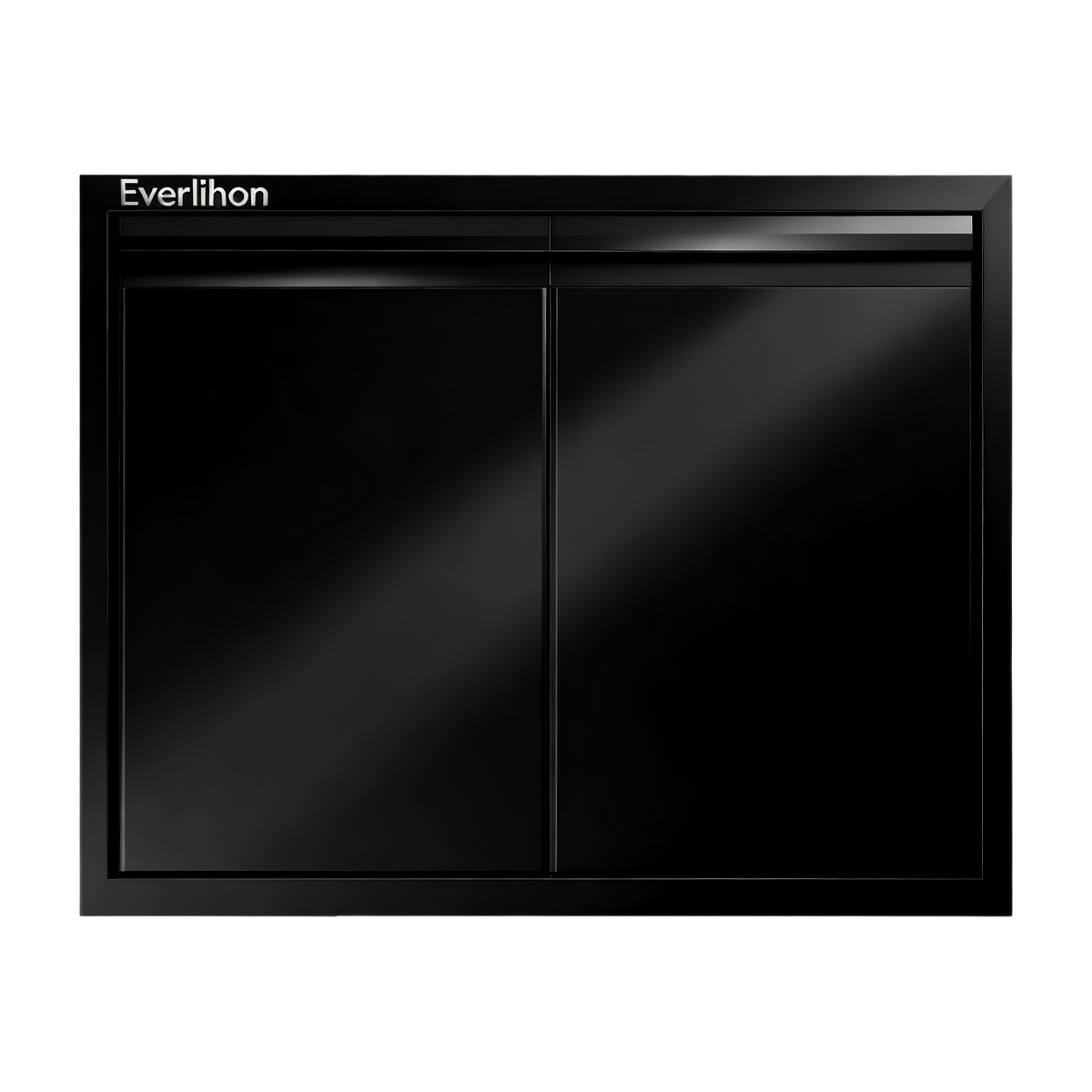 201 Stainless Steel Recessed Double BBQ Door 30 x 21 Inch, Flush Handle, Outdoor Kitchen