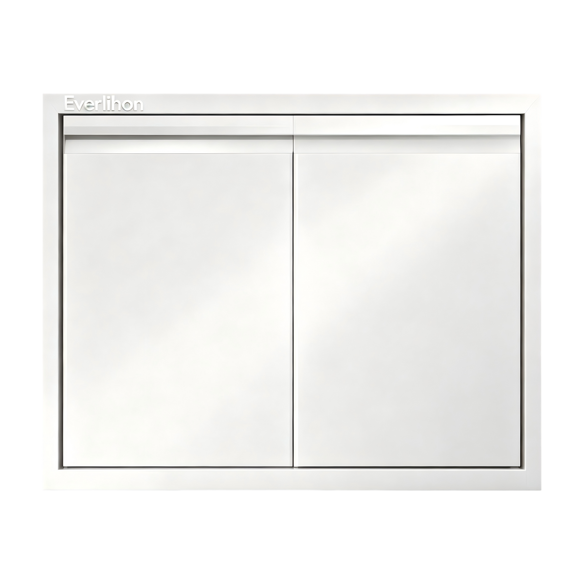 201 Stainless Steel Recessed Double BBQ Door 30 x 21 Inch, Flush Handle, Outdoor Kitchen